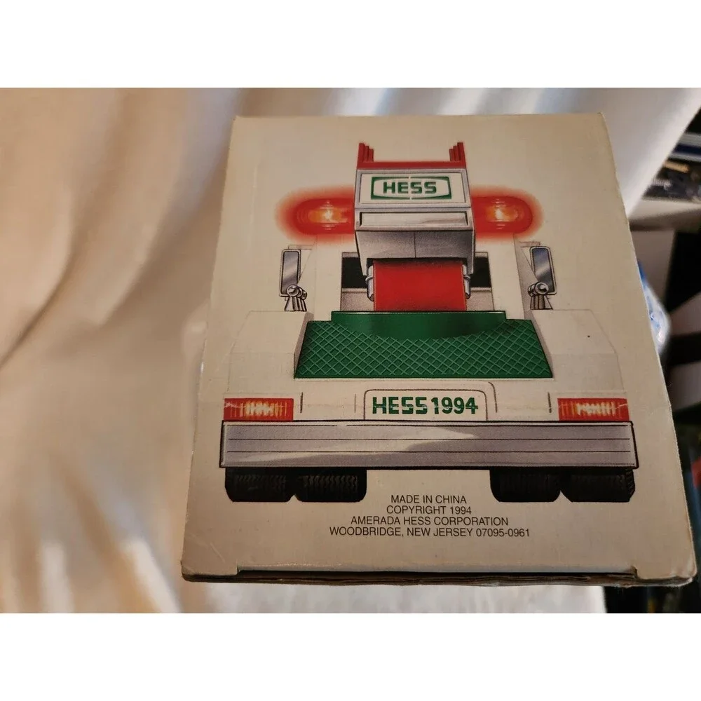 Hess 1994 Emergency Rescue Truck New In Box Complete Hess Corporation